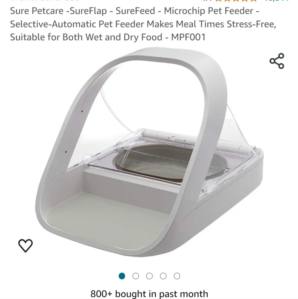 Sure Feeder with Rear Cover